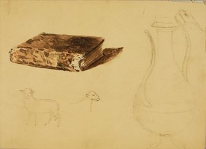 Sheep, Vase, Book Studies