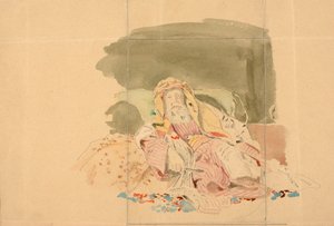 Bedouin Reclining