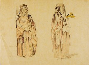 Bedouin Woman by Miner Kilbourne Kellogg