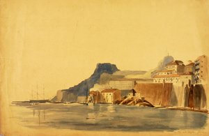 Castle at Corfu, Greece