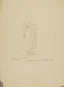 Figure Study (Entering Bath) by Miner Kilbourne Kellogg