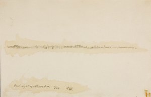 First Sight of Alexandria by Miner Kilbourne Kellogg