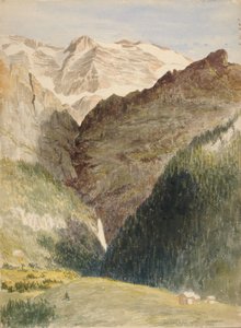 Glacier and Falls, 1863