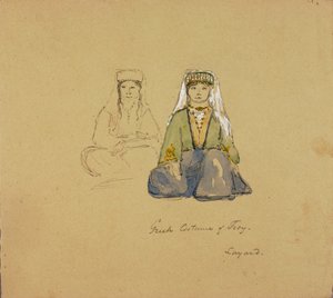 Greek Costume of Troy by Miner Kilbourne Kellogg