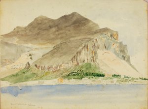 Mount Pellegrino, Palermo by Miner Kilbourne Kellogg