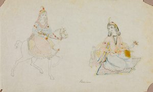 Persian Woman by Miner Kilbourne Kellogg