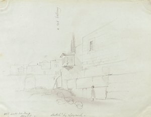 Red Balcony, Jerusalem by Miner Kilbourne Kellogg