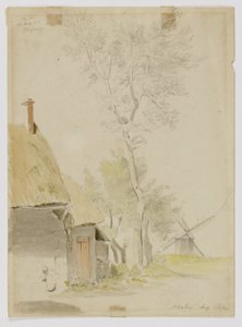 Windmill, St. Valery by Miner Kilbourne Kellogg