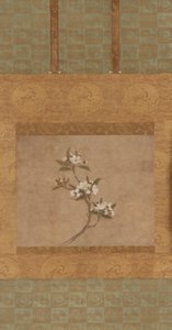 A branch of pear blossoms by Ming Dynasty Chinese School