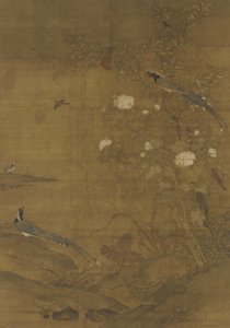Magpies, Waxwing, Hibiscus and Cinnamon
