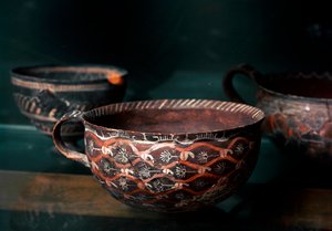 Minoan Art: Ceramic Cup of the Kamares Period by Minoan