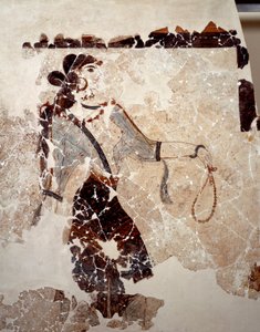 Minoan Civilization: Women in Worship (Detail) by Minoan