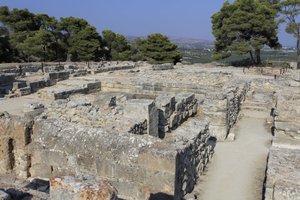 Minoan Archeological Site of Phaistos. North East Complex