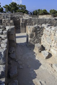 Minoan Archeological Site of Phaistos, The West Magazines by Minoan