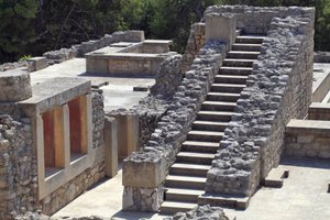 Oriental Part of the Palace of King Minos at Knossos by Minoan