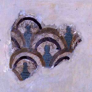 Spiral band and flowers from Knossos, Crete by Minoan