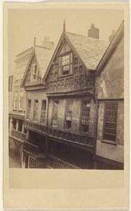 Chester. View of Buildings by Minshull and Hughes