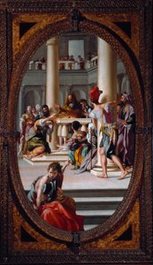 The Flame of the Altar Accidentally Ignites the Hair of Lavinia During Her Marriage with Aeneas