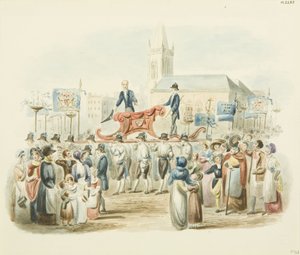 The Chairing of Richard Hart Davis, M.P. by Miss Martha Bird