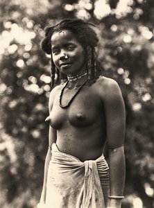 Building an Empire in the Fascist age: Cunama girl, 1936 by Modestino Baldinetti