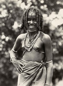 Building an Empire in the Fascist age: Cunama girl, 1936 by Modestino Baldinetti