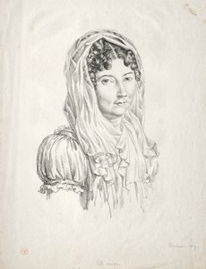 Portrait of a Woman by Moisbach