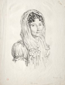 Portrait of a Woman by Moisbach