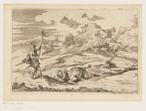 Landscape with St. George and the Dragon (Landscapes after Titian)