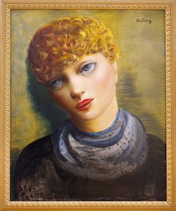 Portrait of a Young Woman by Moise Kisling