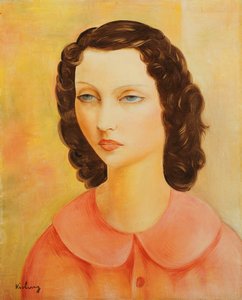 Portrait of a Young Girl by Moise Kisling