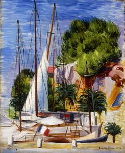 Sailing Boats in the Port of Sanary