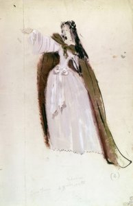 Figurine of Elvire by Molière