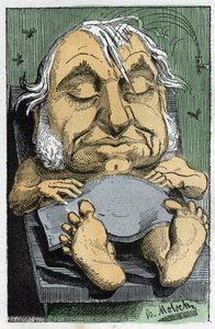 Portrait of Eugene Rouher, French politician by Moloch