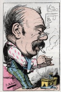Portrait of Jules Gabriel Celibataire, notable Frenchman from the 19th century