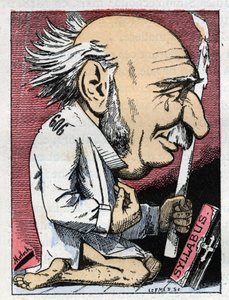 Portrait of Jules Simon, French politician by Moloch