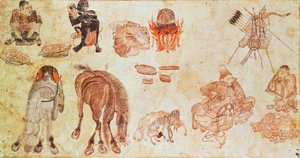 Mongolian Nomadic Camp