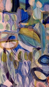 Fluid Abstract Forms by Monika Riethmueller