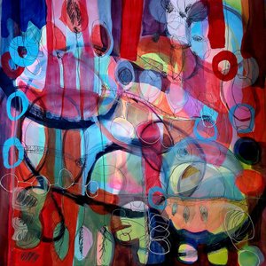 Vibrant Abstract Shapes