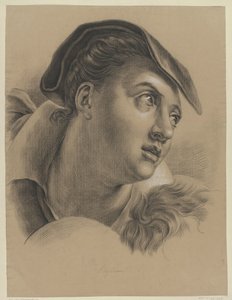 Head of a Woman, Facing Right