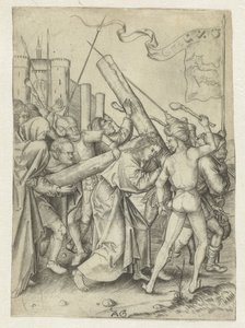 Carrying of the Cross (series: Passion Story) by Monogrammist AG