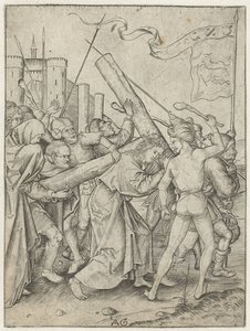 Carrying the Cross by Monogrammist AG