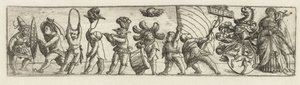 Frieze with Putti and Coat of Arms