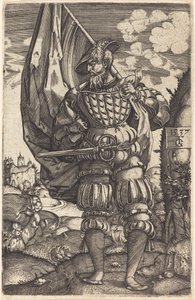 The Standard Bearer by Monogrammist FG