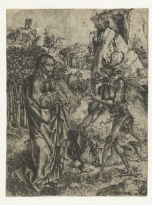 The Temptation of Christ by Monogrammist LCZ