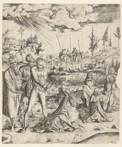 The Martyrdom of Saint Catherine by Monogrammist MZ