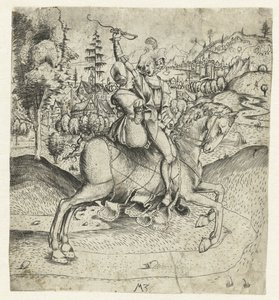 The Riding Couple by Monogrammist MZ