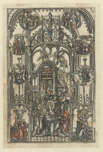 The Adoration of the Magi by Monogrammist S