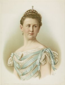 Portrait of Wilhelmina, Queen of the Netherlands by Monogrammist WG