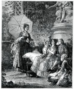 The Delight Of Motherhood by Moreau