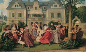 Party Game by Moritz Ludwig von Schwind